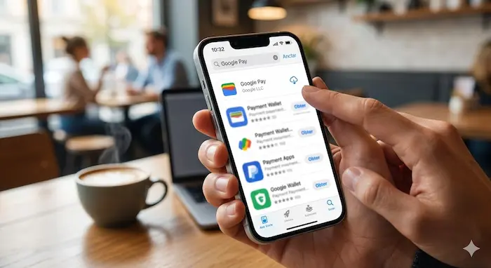 como configurar e usar o google pay no iphone