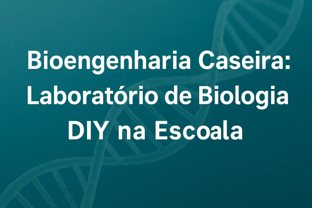 Bioengenharia caseira