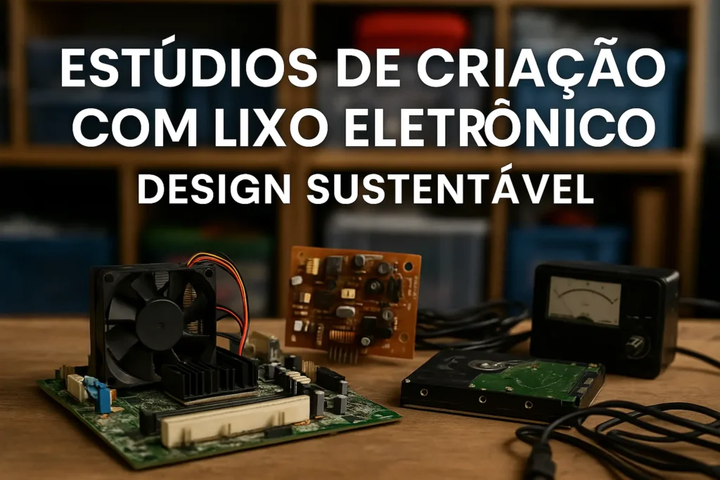 Estúdios de Criação com lixo eletrônico