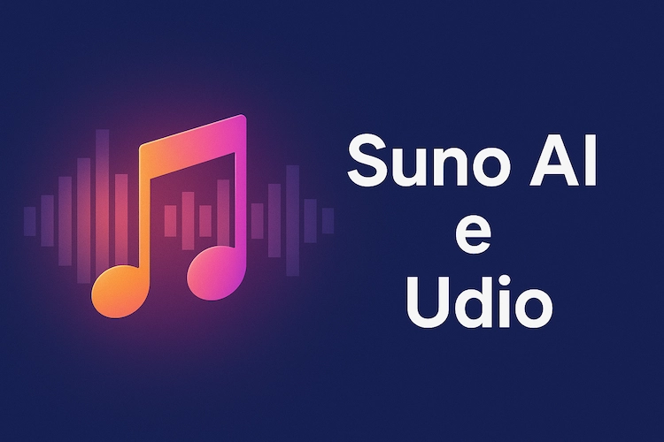 Suno AI e Udio – Música gerada por inteligência artificial.