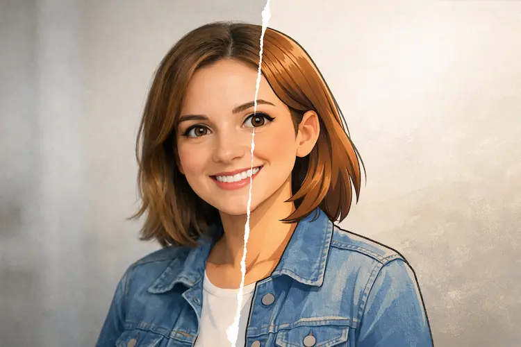 IA que Transforma Foto em Desenho