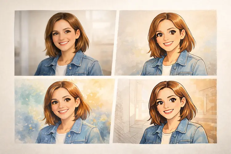 IA que Transforma Foto em Desenho