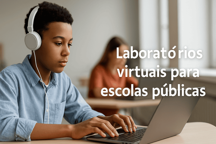 Laboratórios virtuais para escolas públicas