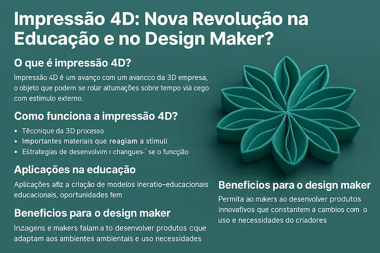 Impressão 4D