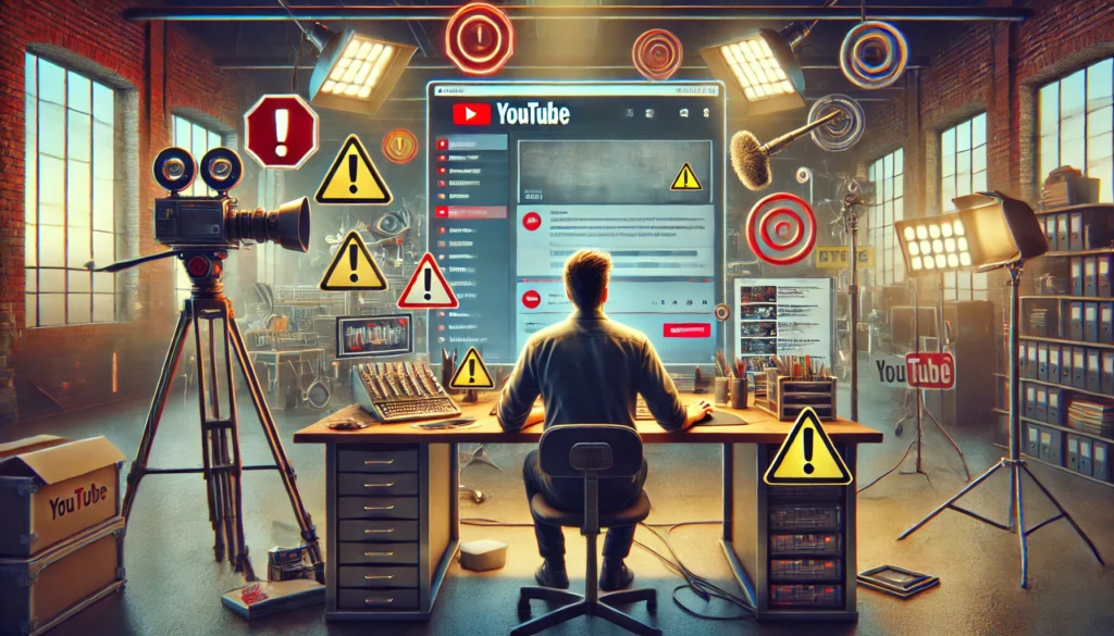 YouTube reprime conteúdo monetizado