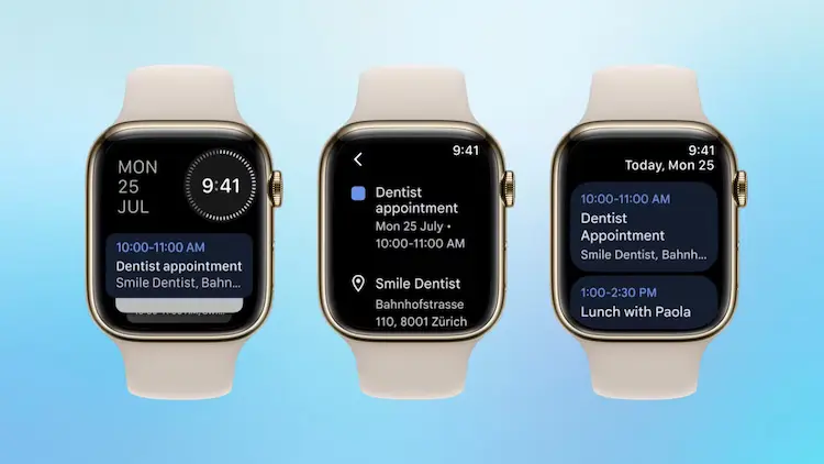 Google Agenda agora está no Apple Watch
