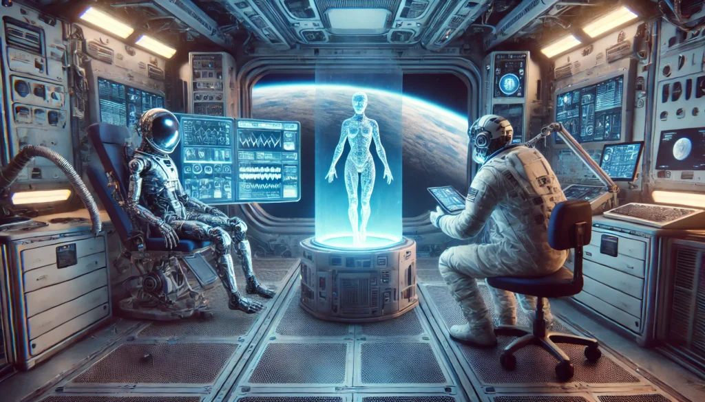 IA para manter os astronautas a caminho de Marte saud&aacute;veis