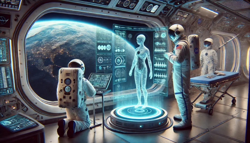 IA para manter os astronautas a caminho de Marte saudáveis