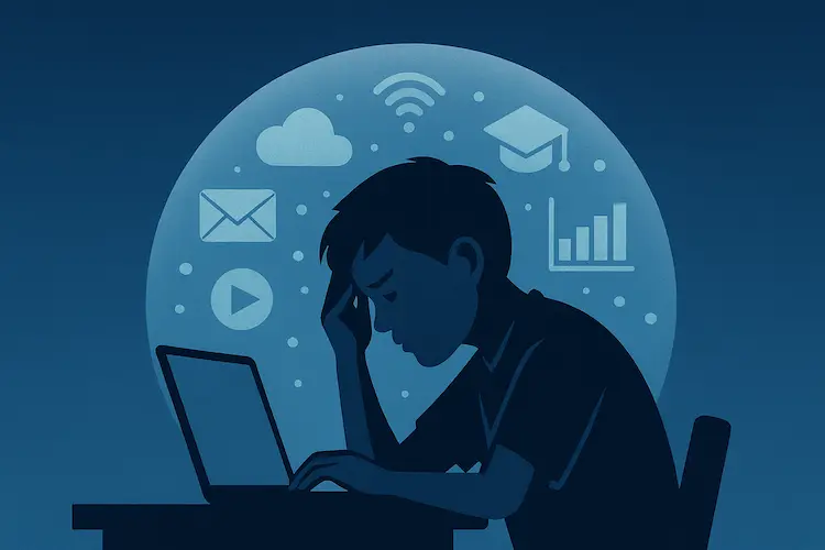 Educação Digital Intensifica Ansiedade em Estudantes