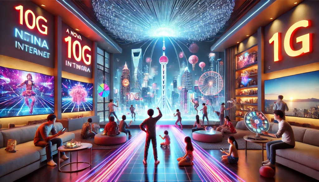 Nova rede 10G da China