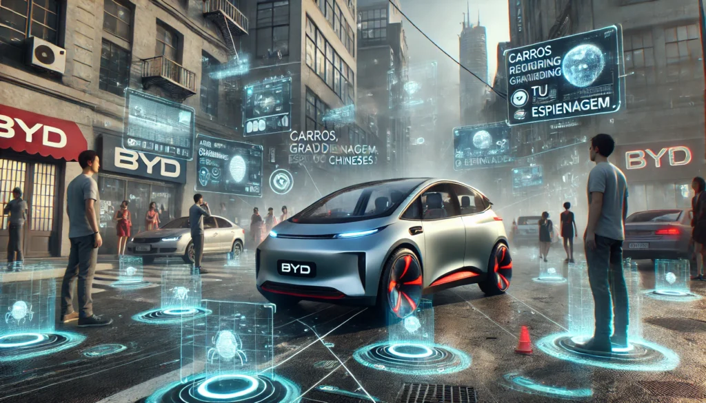 Carros da BYD Est&atilde;o Gravando Tudo