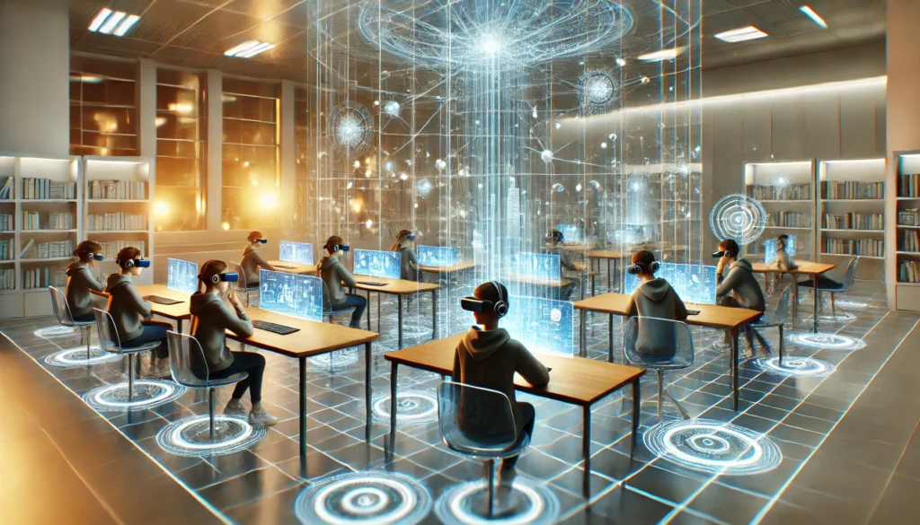 aprendizagem virtual com IA