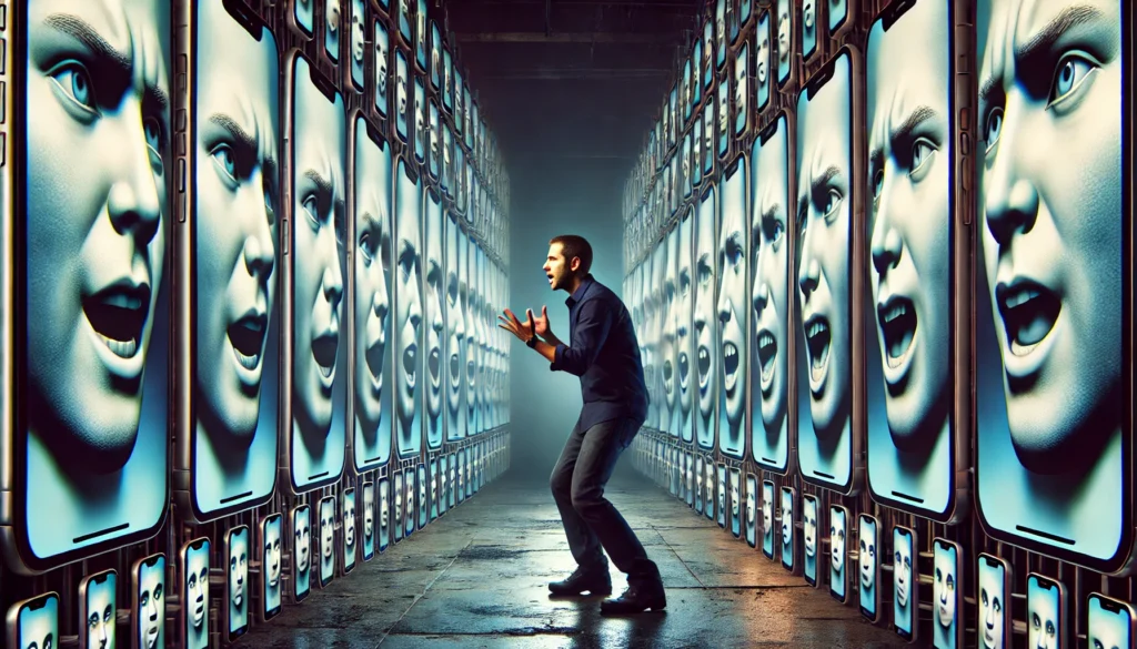 Fazenda de telefones celulares