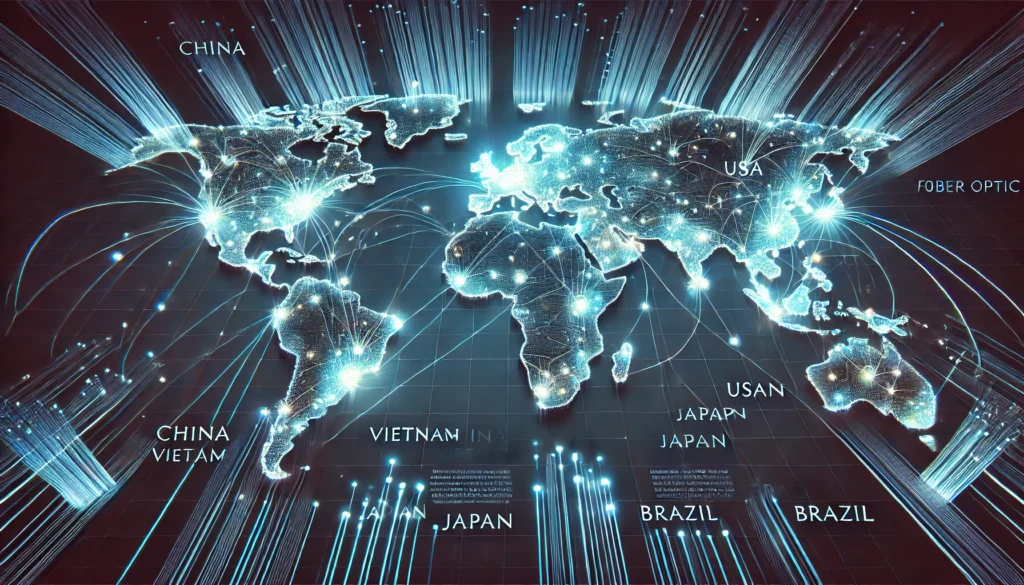 Internet 10G no Mundo