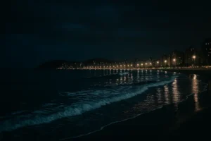 Barulho misterioso no mar de Santos