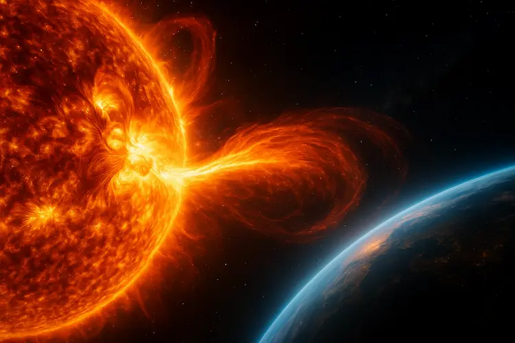 Tempestade Solar 2025