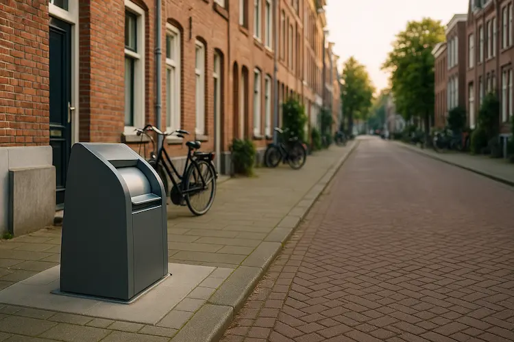 Lixeiras Subterrâneas Inteligentes na Holanda