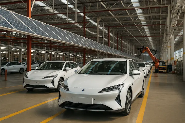 Carros elétricos chineses