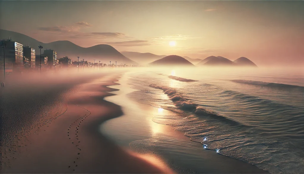 Barulho misterioso no mar de Santos