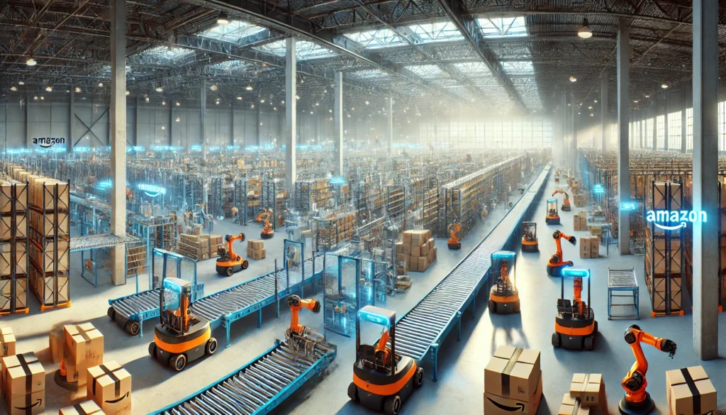 Amazon aposta em rob&ocirc;s e IA