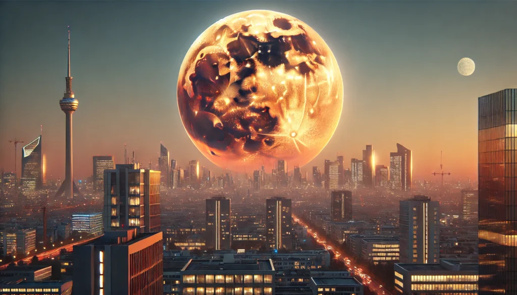 A maior superlua de 2025