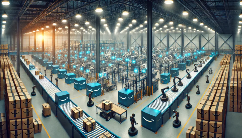 Amazon aposta em robôs e IA