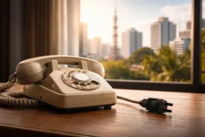 Fim do telefone fixo no Brasil