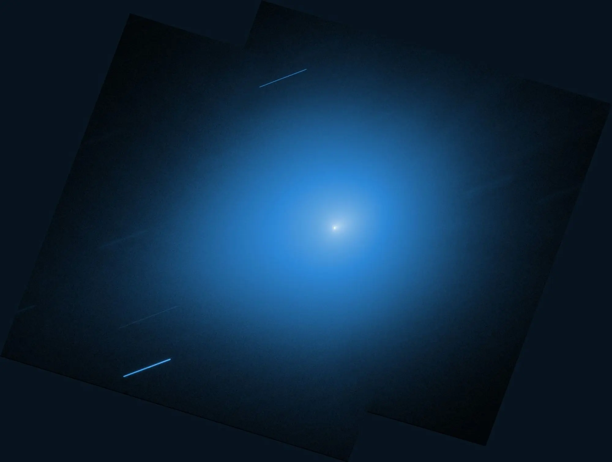 Cometa 3I/ATLAS observado pelo Telescópio Espacial Hubble