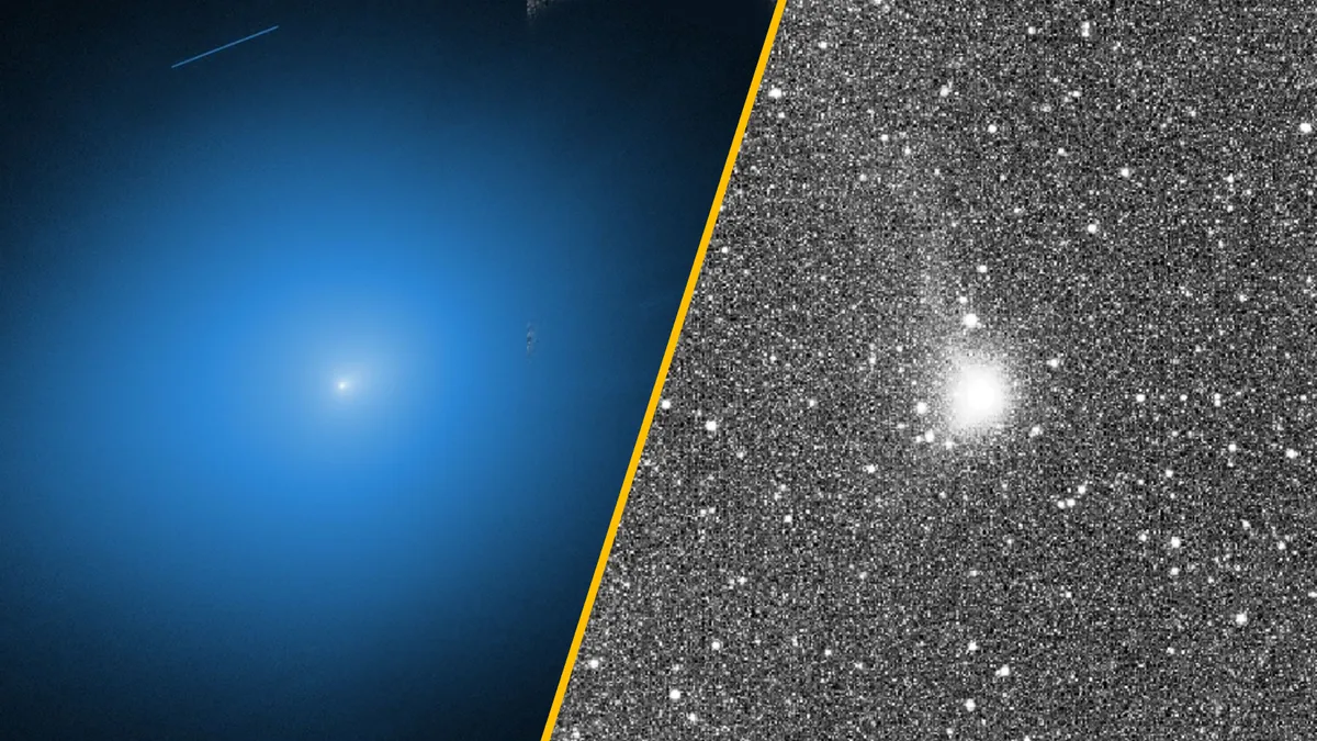 Cometa 3I/ATLAS capturado pelas missões Hubble e Juice