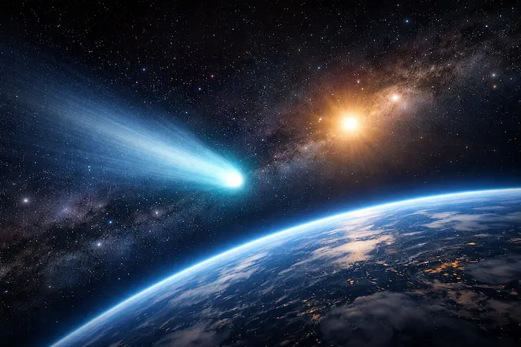 maior aproximação do cometa interestelar 3I/ATLAS