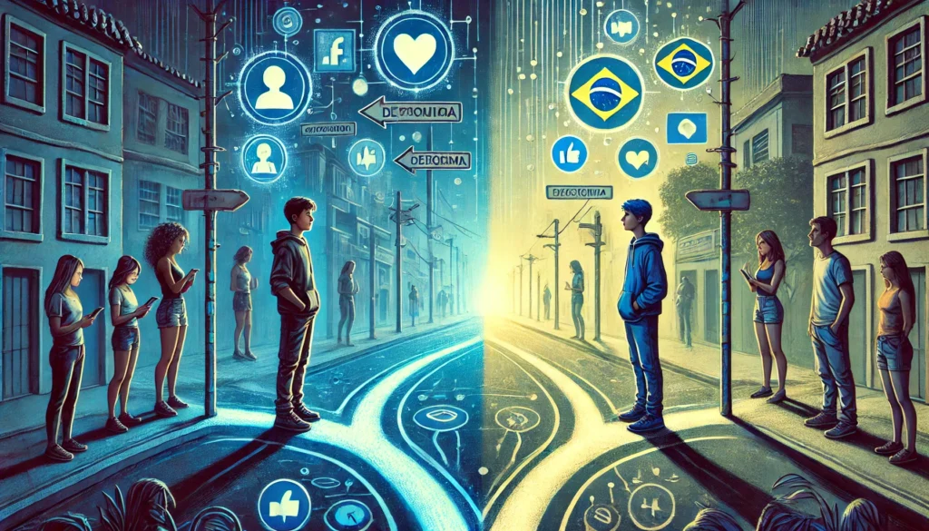 Banir redes sociais para menores no Brasil