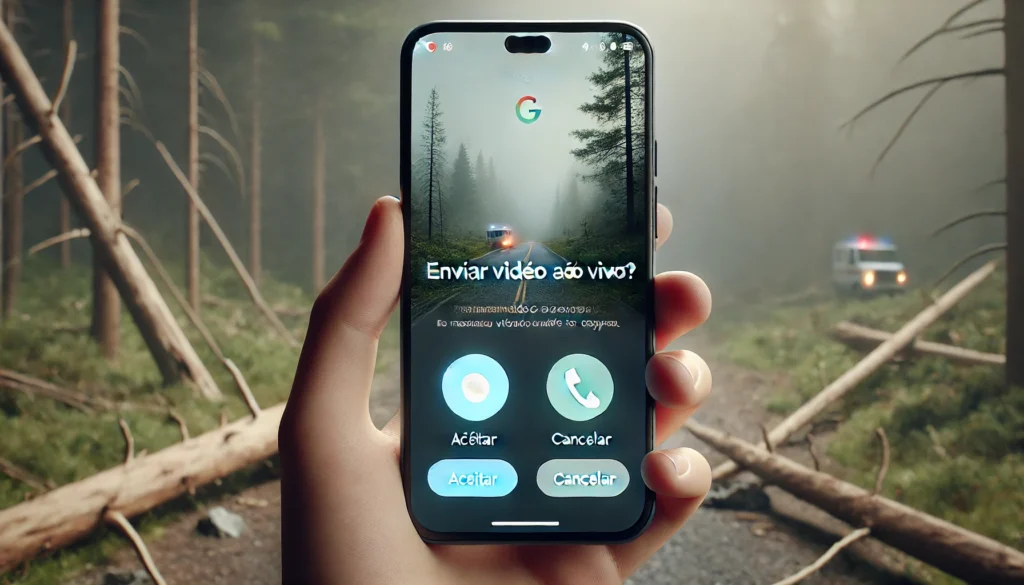 Transmissão de vídeo no Android para emergências