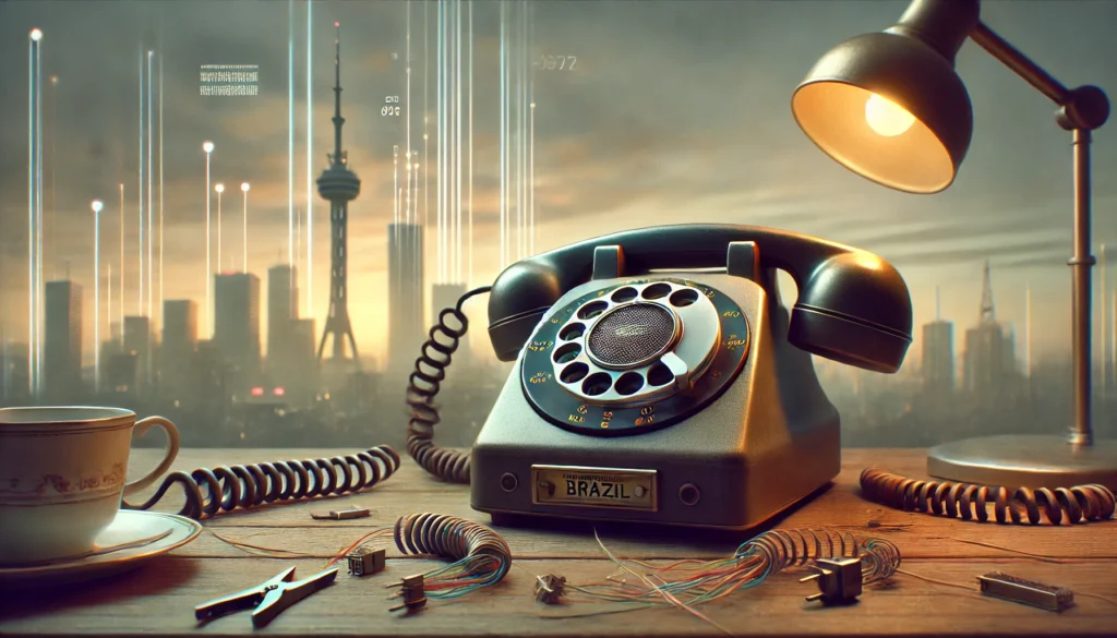 Fim do telefone fixo no Brasil