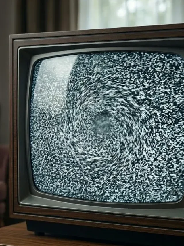 O Segredo Oculto nos Chuviscos das TVs Antigas